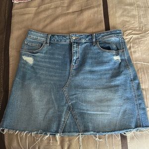 Old Navy jean skirt